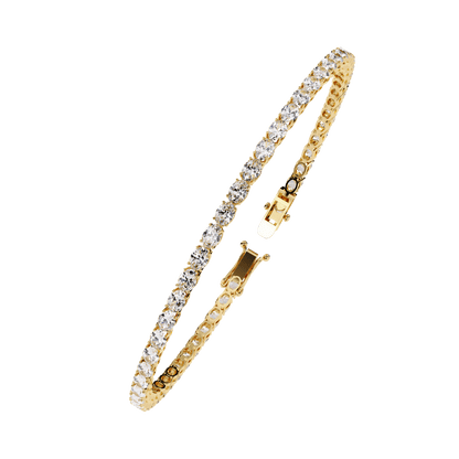 Bridget  - East-West Oval Diamond Tennis Bracelet