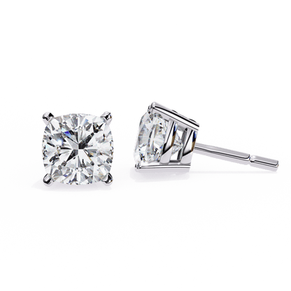 Ariel- Classic Cushion-Cut Studs