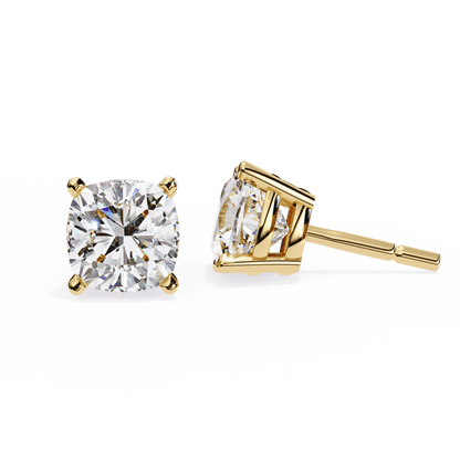Ariel- Classic Cushion-Cut Studs