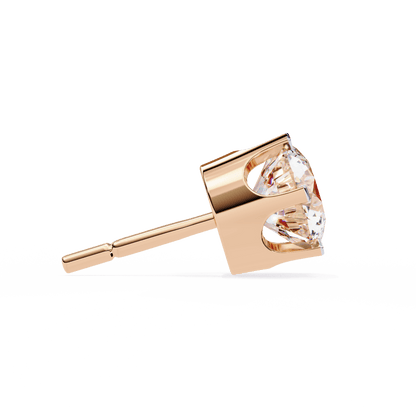 Freja – Classic 6-Prong Round Diamond Studs