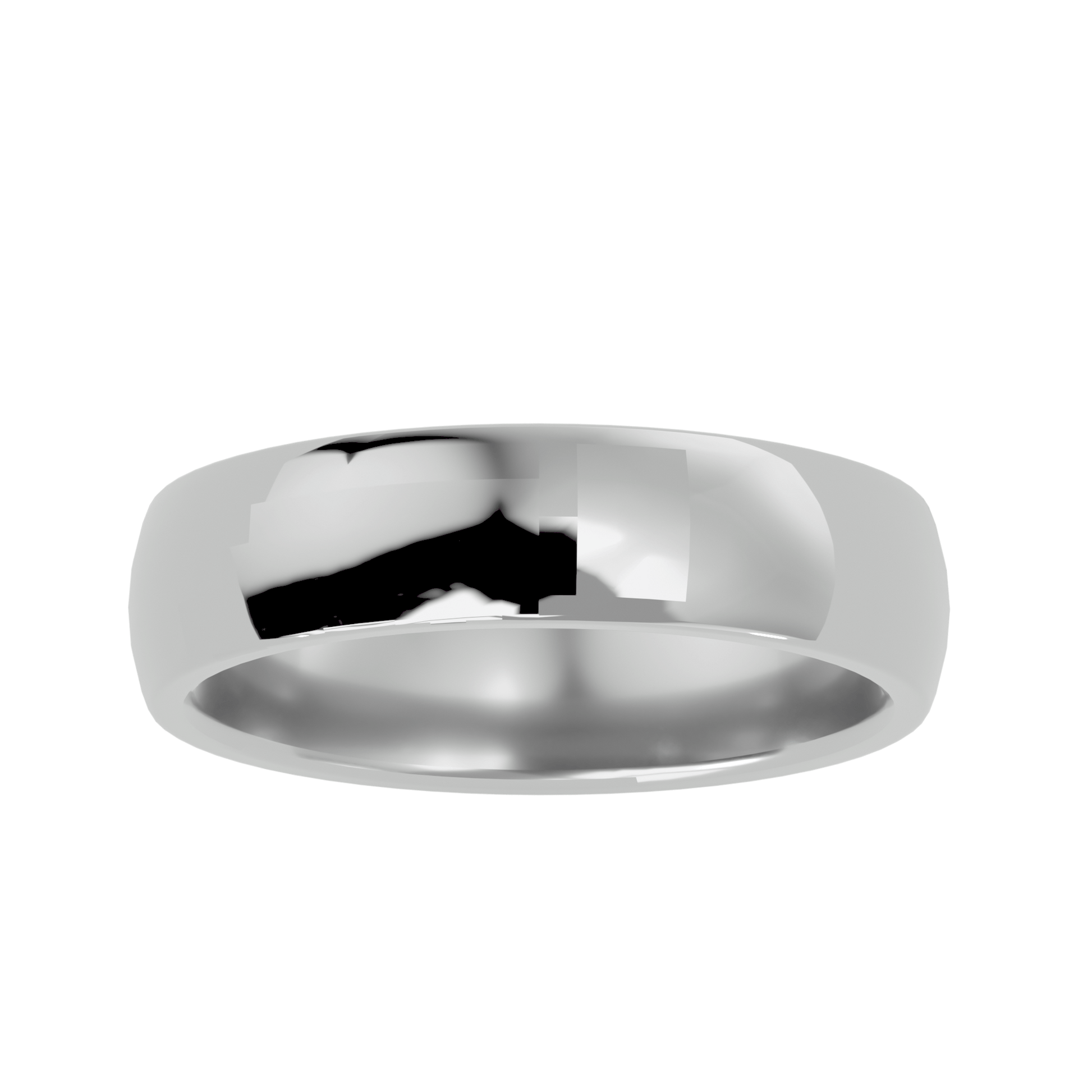 Elegant silver ring named Leon by Carat House Dubai featuring a sleek design and polished finish.