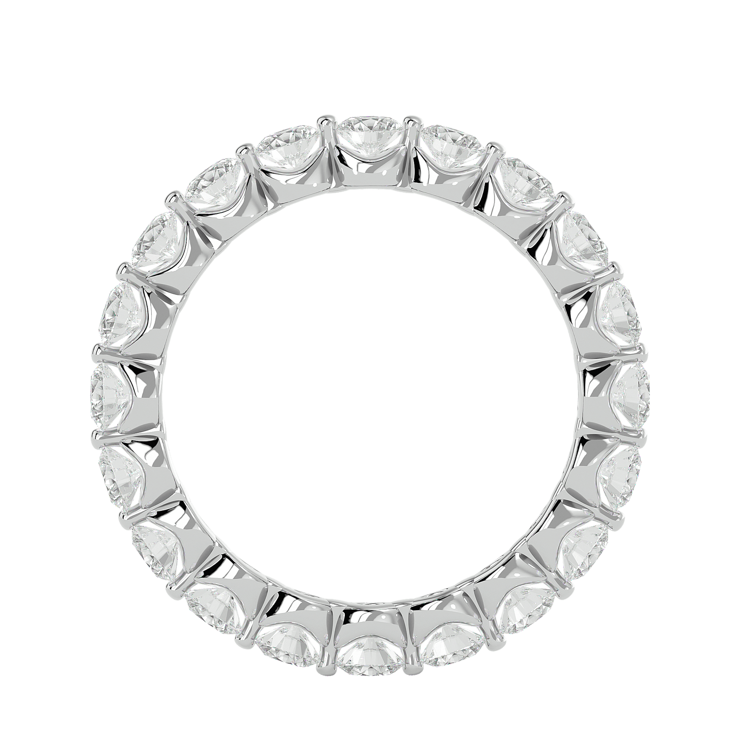 Alessia- The Shared Prong Eternity Band