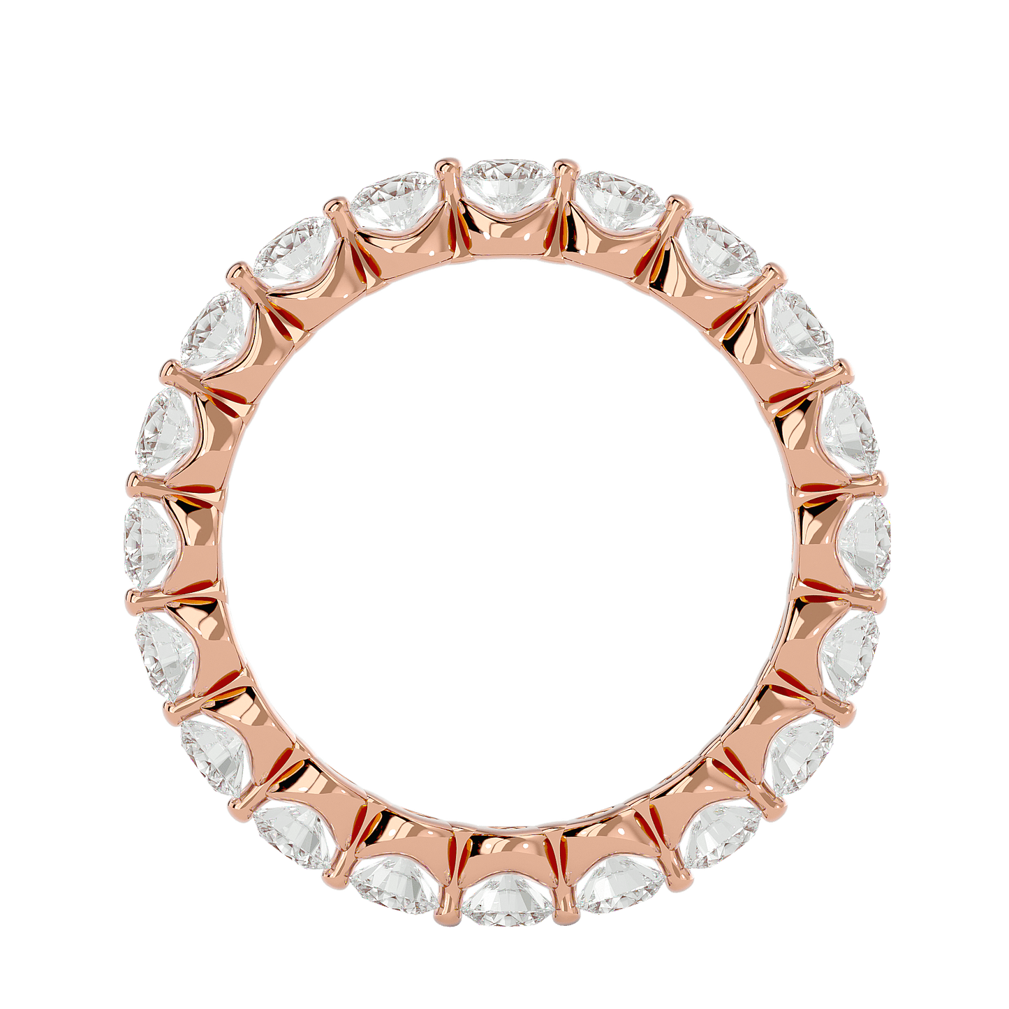 Alessia- The Shared Prong Eternity Band
