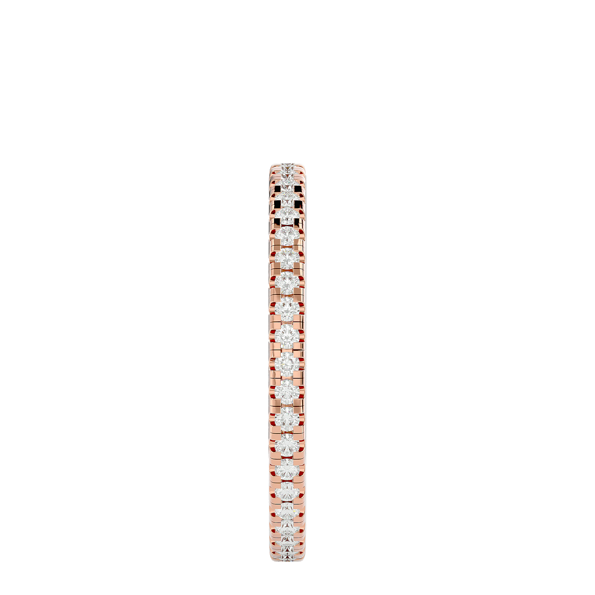 Alina diamond ring by Carat House Dubai featuring a central gemstone set in a sleek band.