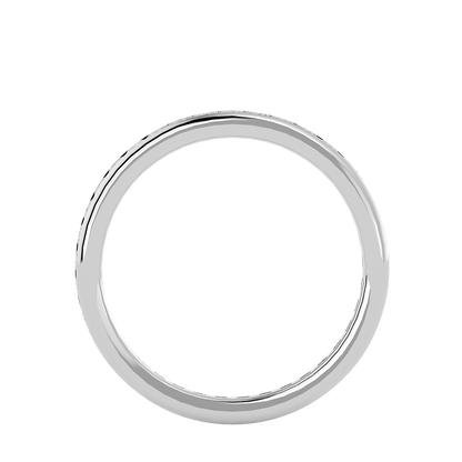 Vanessa – Princess-Cut Diamond Channel-Set Full Eternity Band