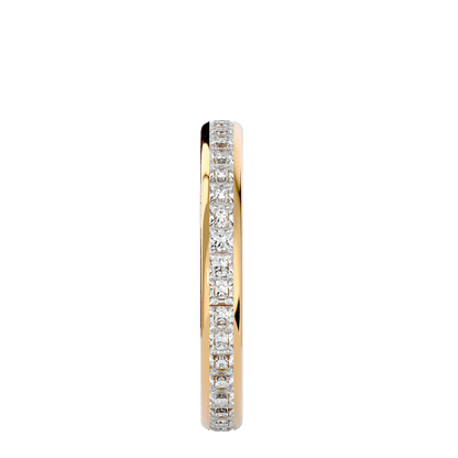 Vanessa – Princess-Cut Diamond Channel-Set Full Eternity Band