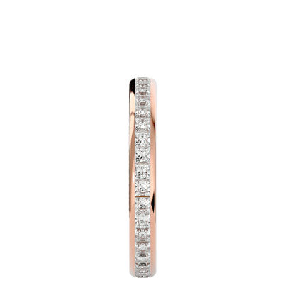 Vanessa – Princess-Cut Diamond Channel-Set Full Eternity Band