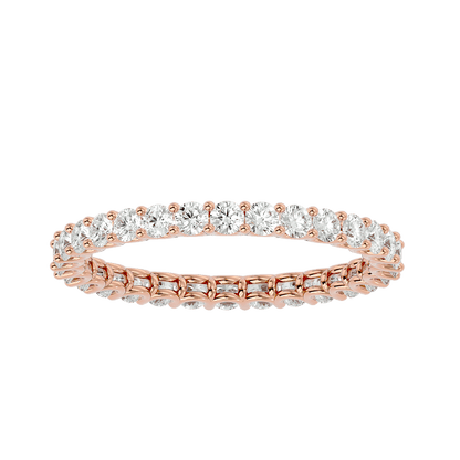 Celine – The U-Prong Eternity Band