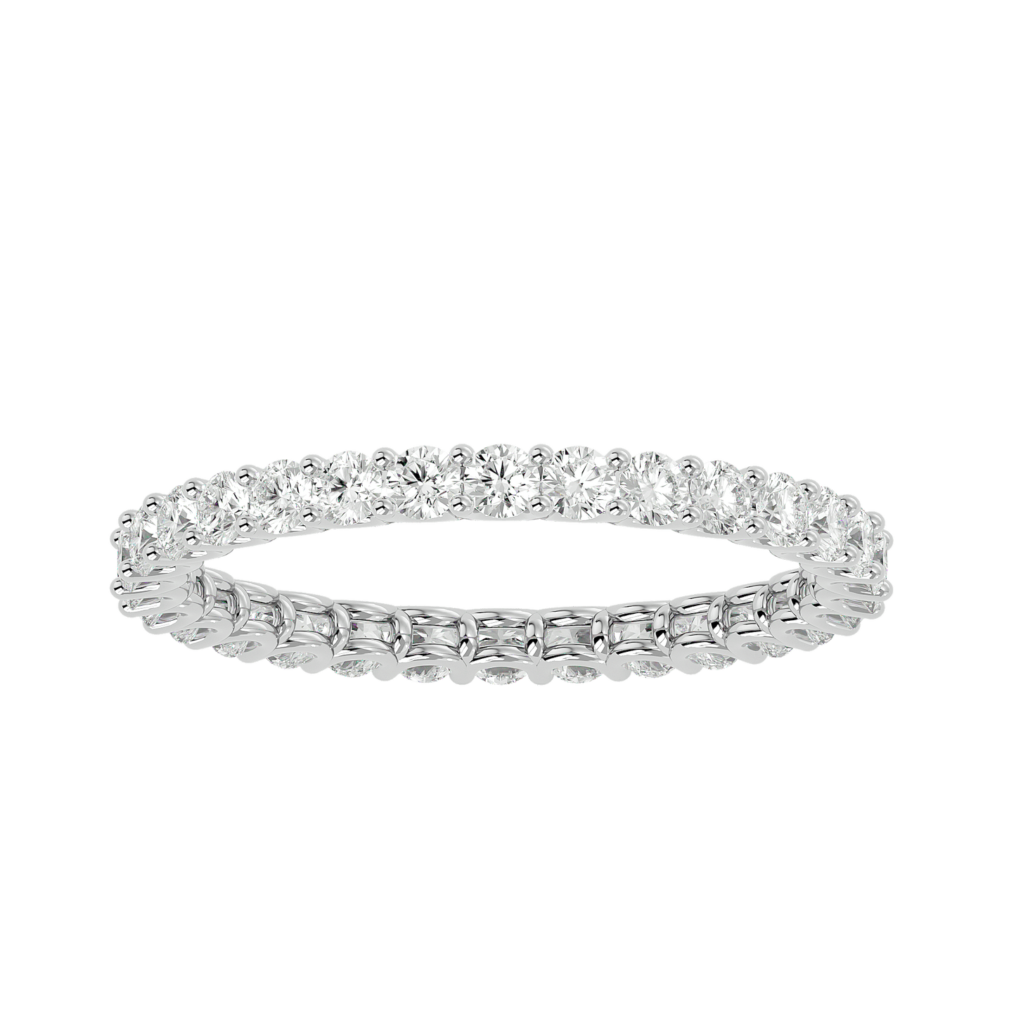 Celine – The U-Prong Eternity Band