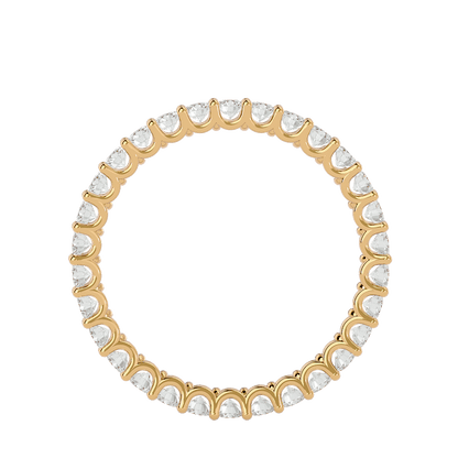 Celine – The U-Prong Eternity Band