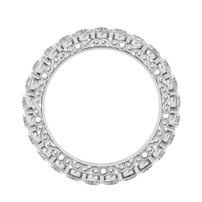 Clara – The Vintage Filigree Eternity Band