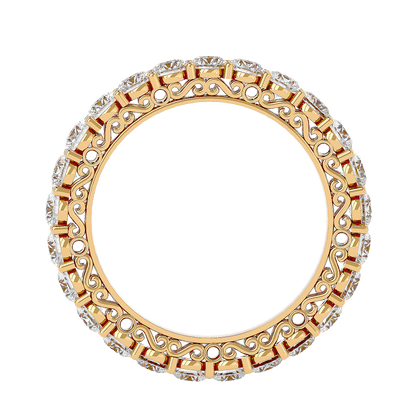 Clara – The Vintage Filigree Eternity Band