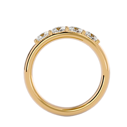 Isolde – The Four-Stone Diamond Band