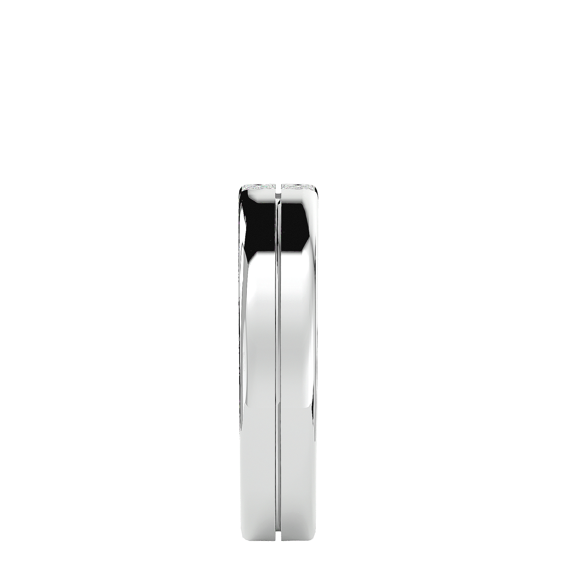 Sterling silver ring from Carat House Dubai with intricate design and polished finish, displayed against a neutral background.