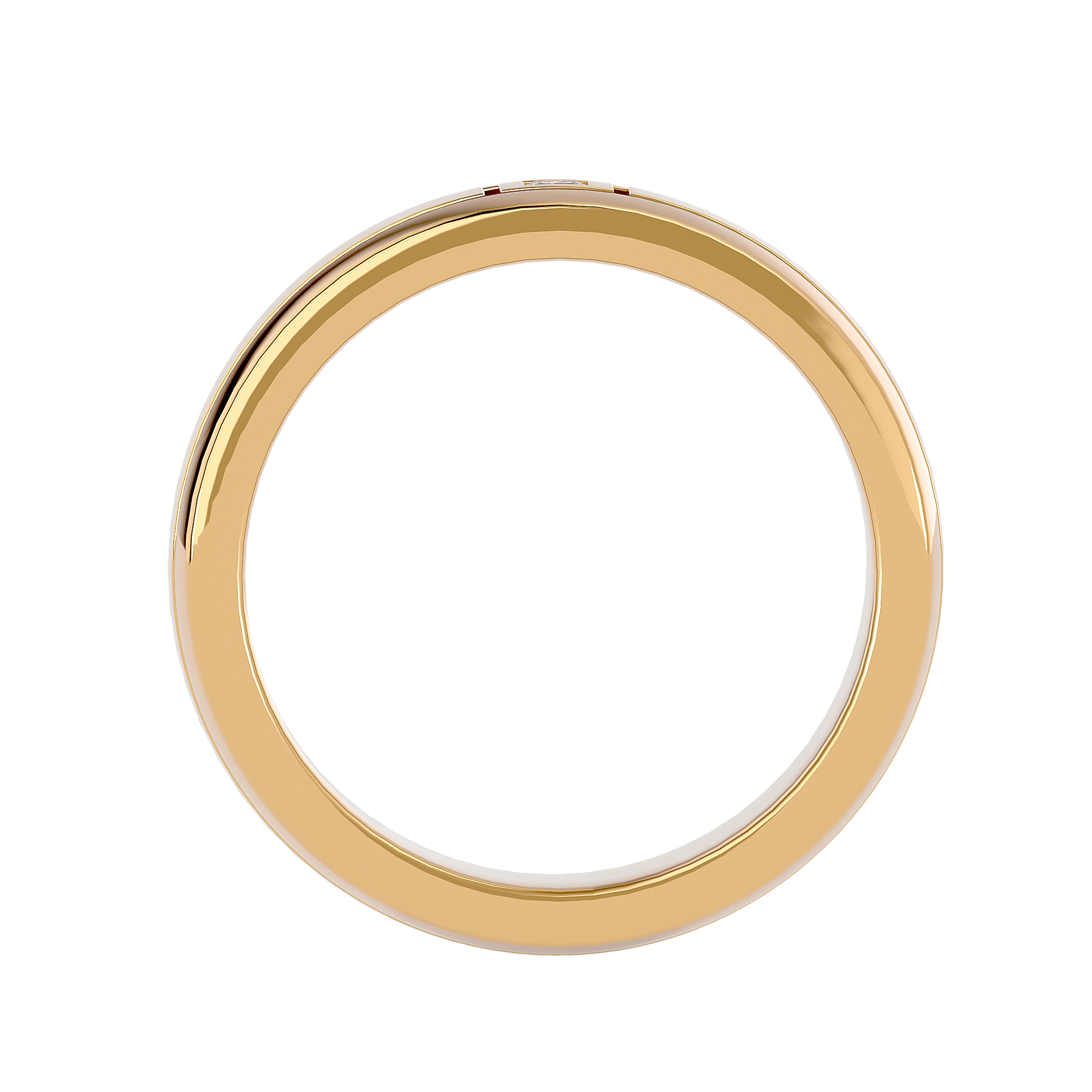 Caspian diamond ring by Carat House Dubai featuring a sparkling central gemstone and intricate metal band design.