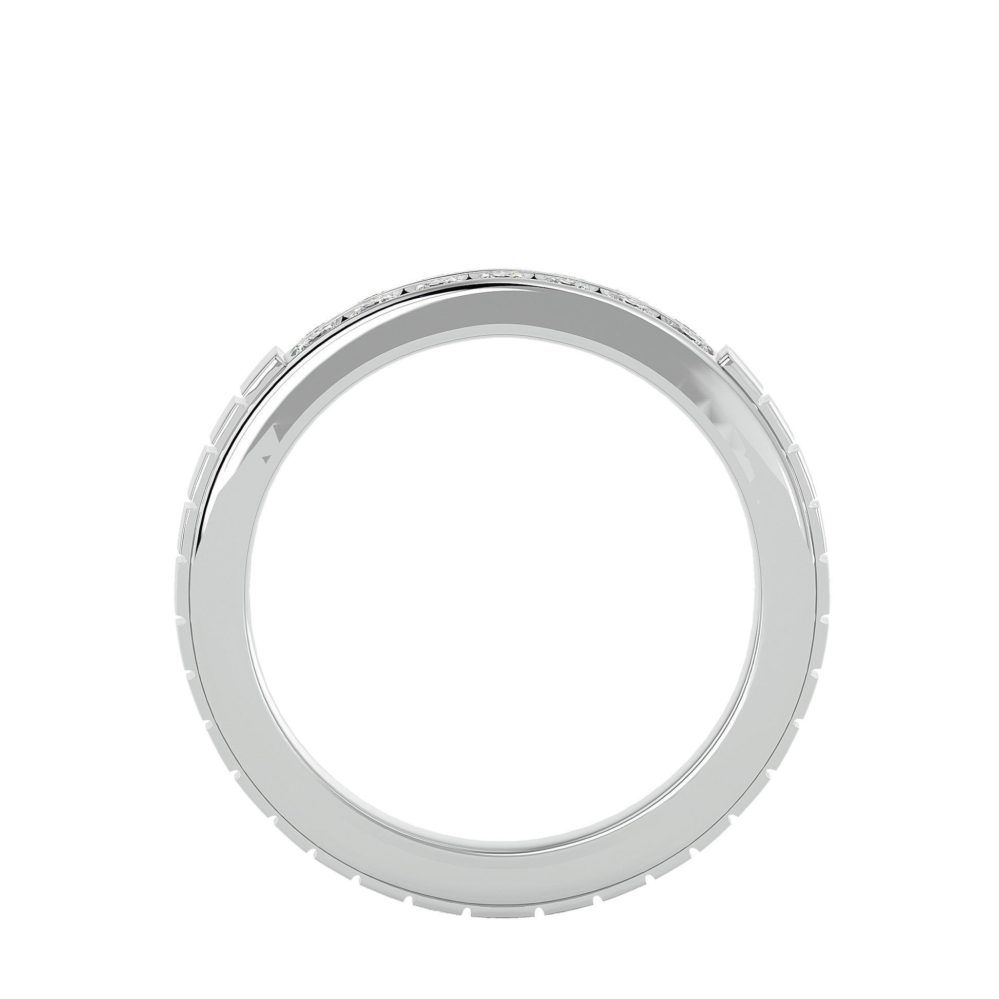 Carat House Dubai Dante jewelry piece with intricate design, showcasing elegant craftsmanship and shiny metal finish.