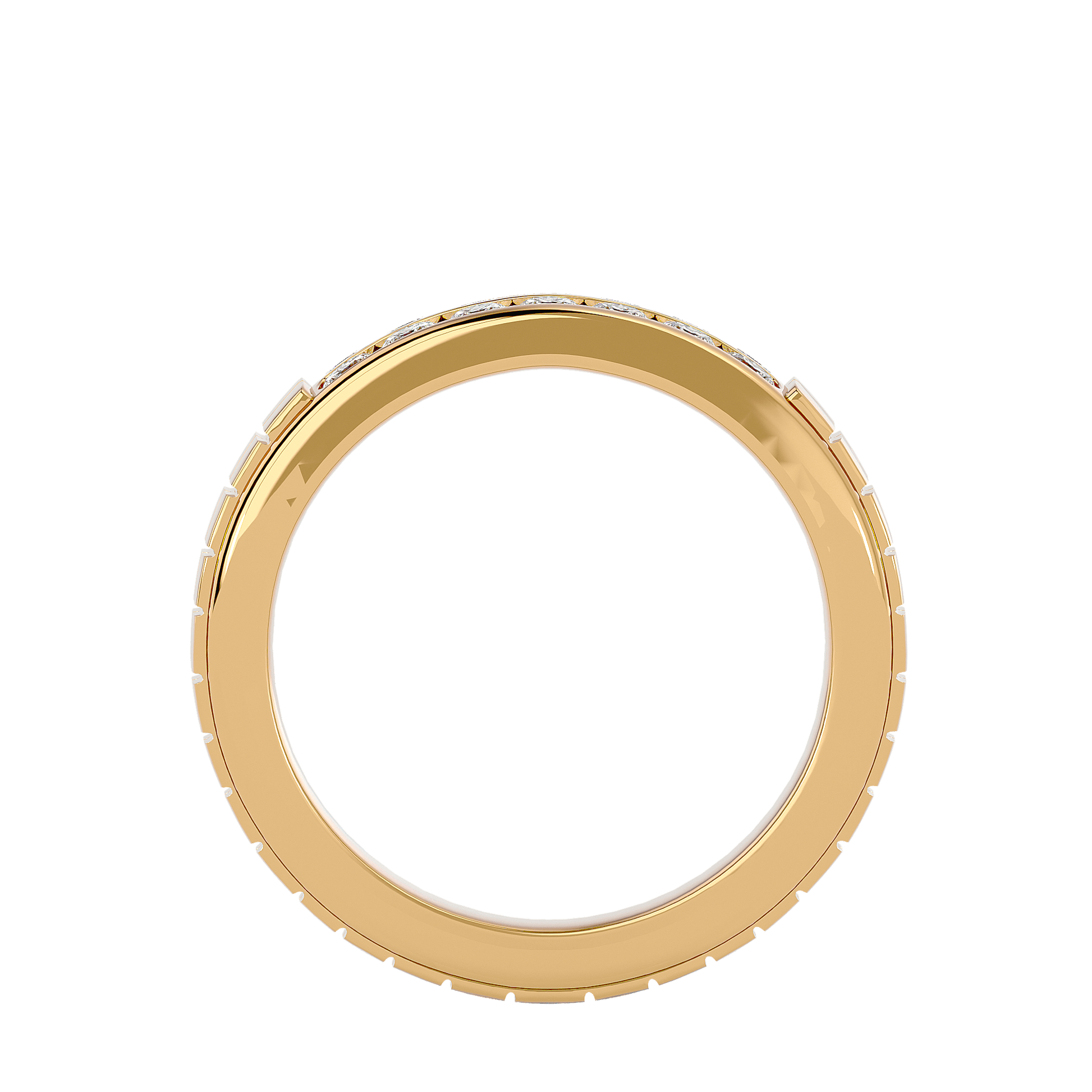 Dante gold ring by Carat House Dubai featuring intricate floral design and polished finish, displayed on a white background.
