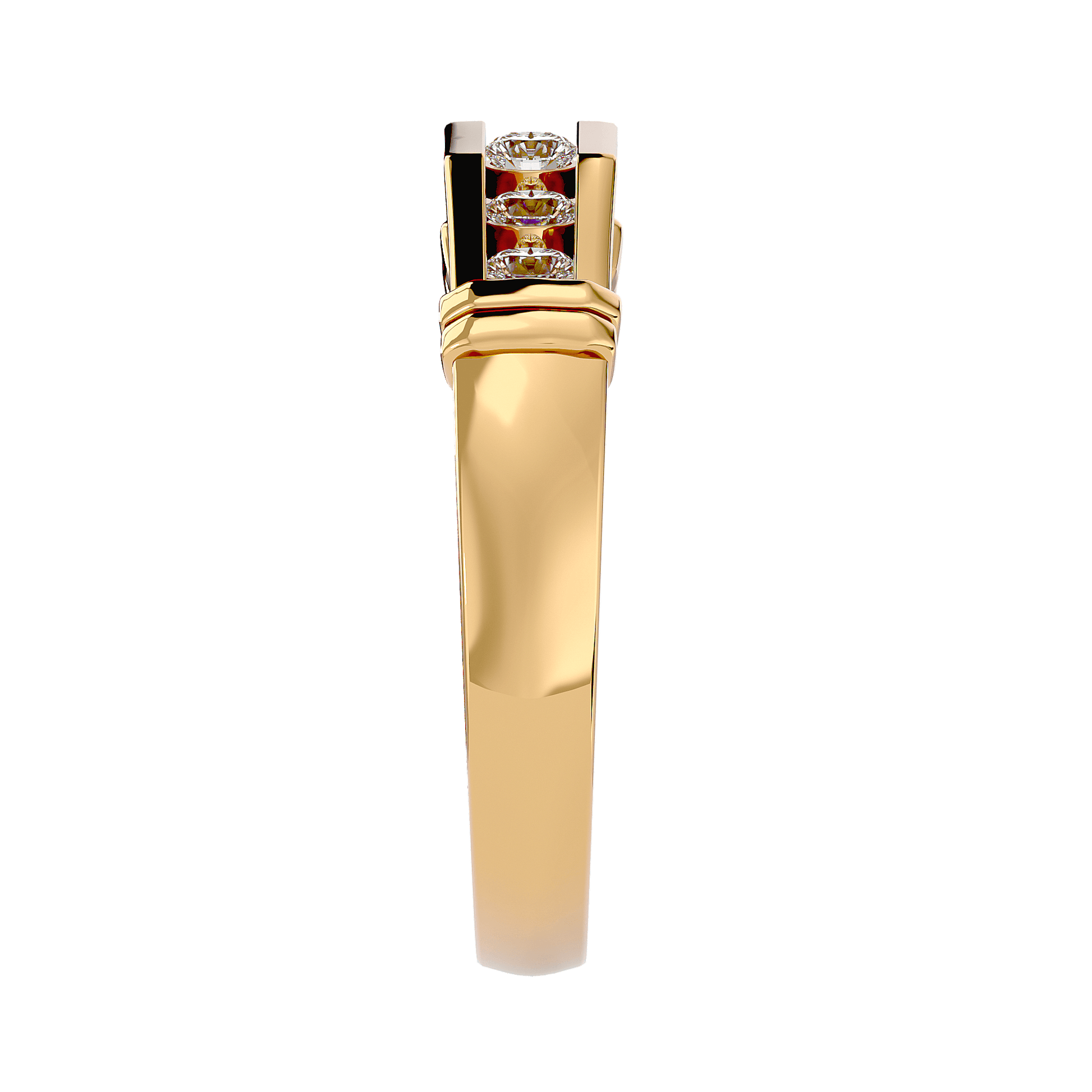 Knox jewelry piece by Carat House Dubai featuring a sleek, modern design with sparkling gemstones.