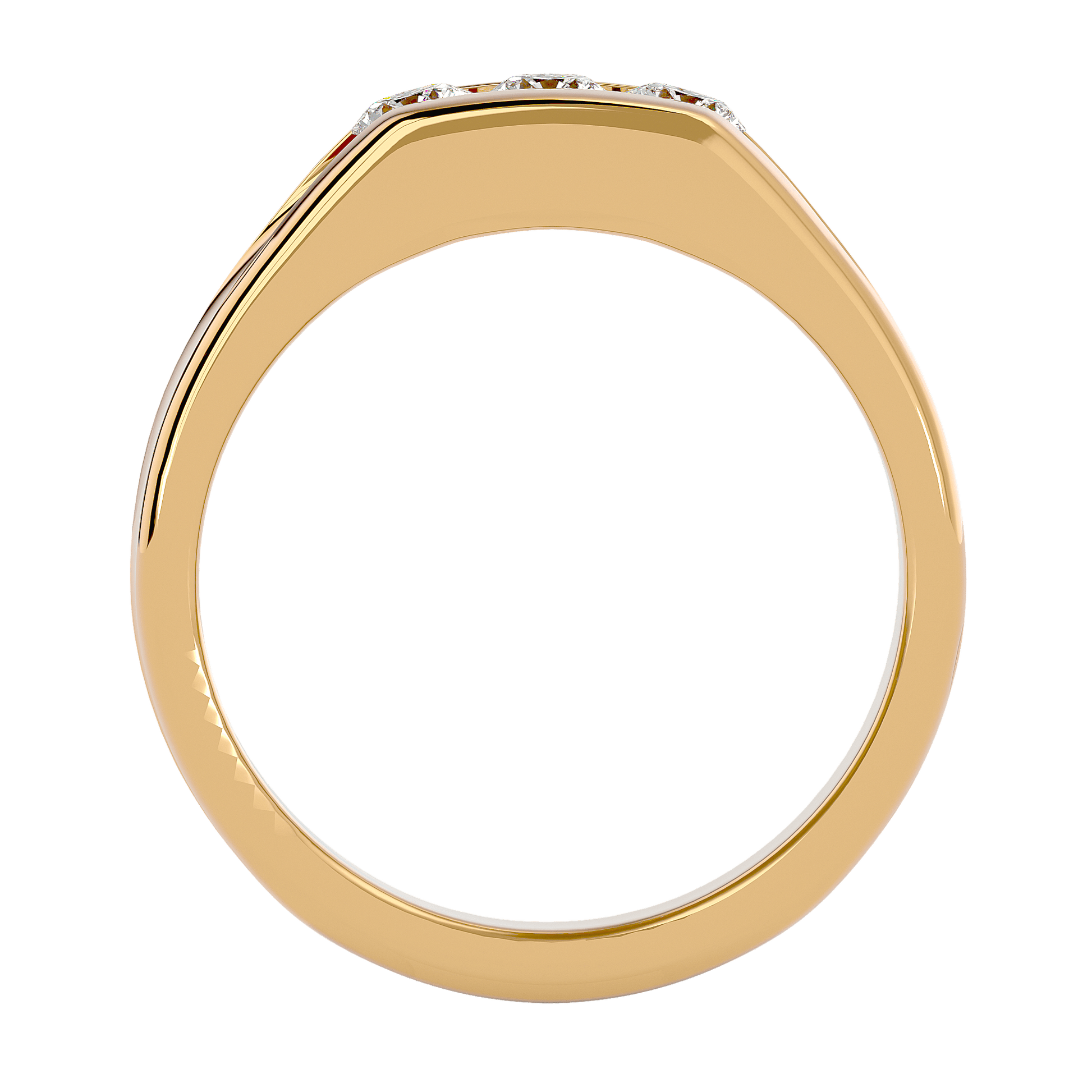 Elegant Aziel ring by Carat House Dubai featuring a sparkling gemstone set in a sleek silver band.