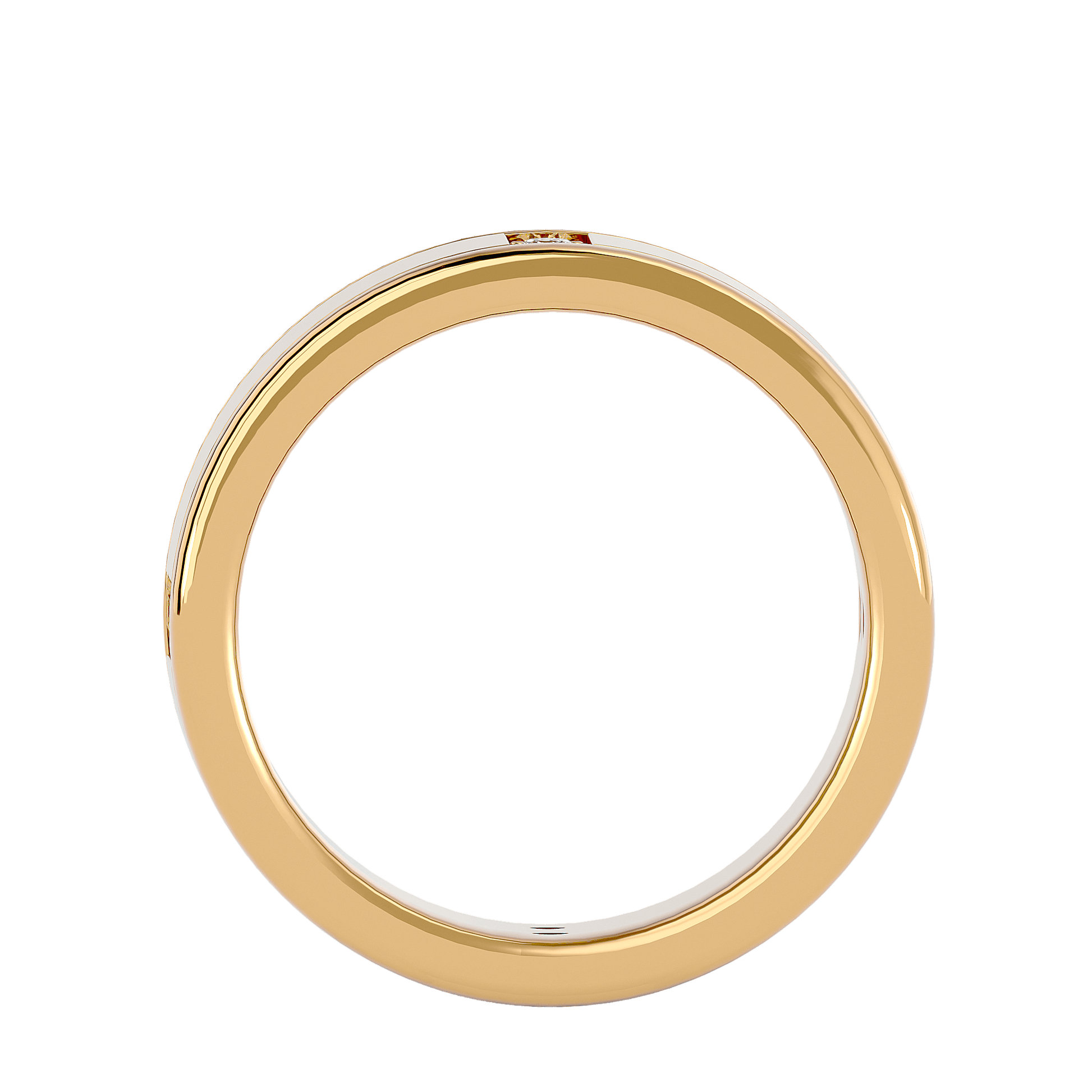 Elegant gold ring named Tariq by Carat House Dubai featuring intricate design and sparkling gemstones.