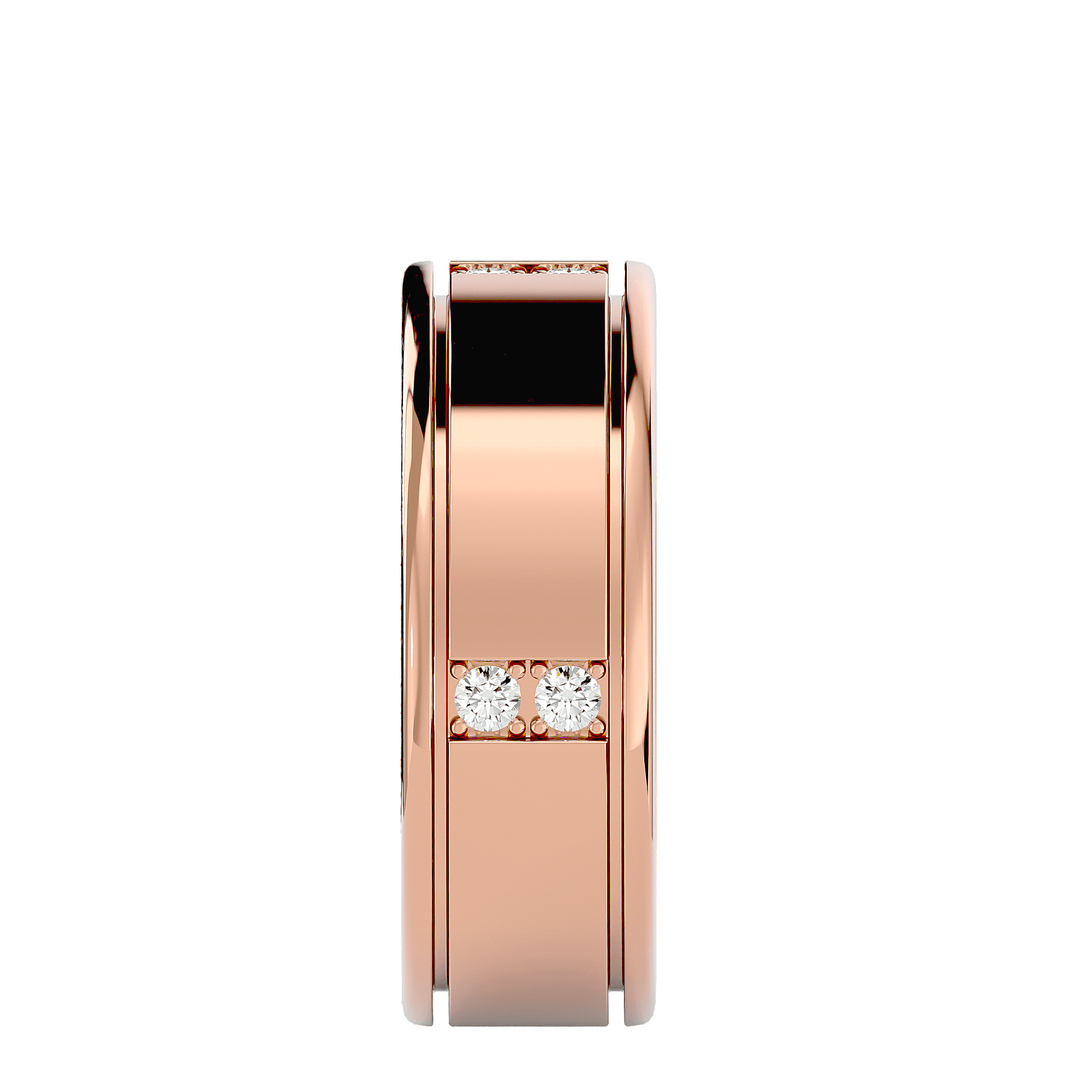 Elegant gold ring named Tariq by Carat House Dubai featuring intricate design and sparkling gemstones.