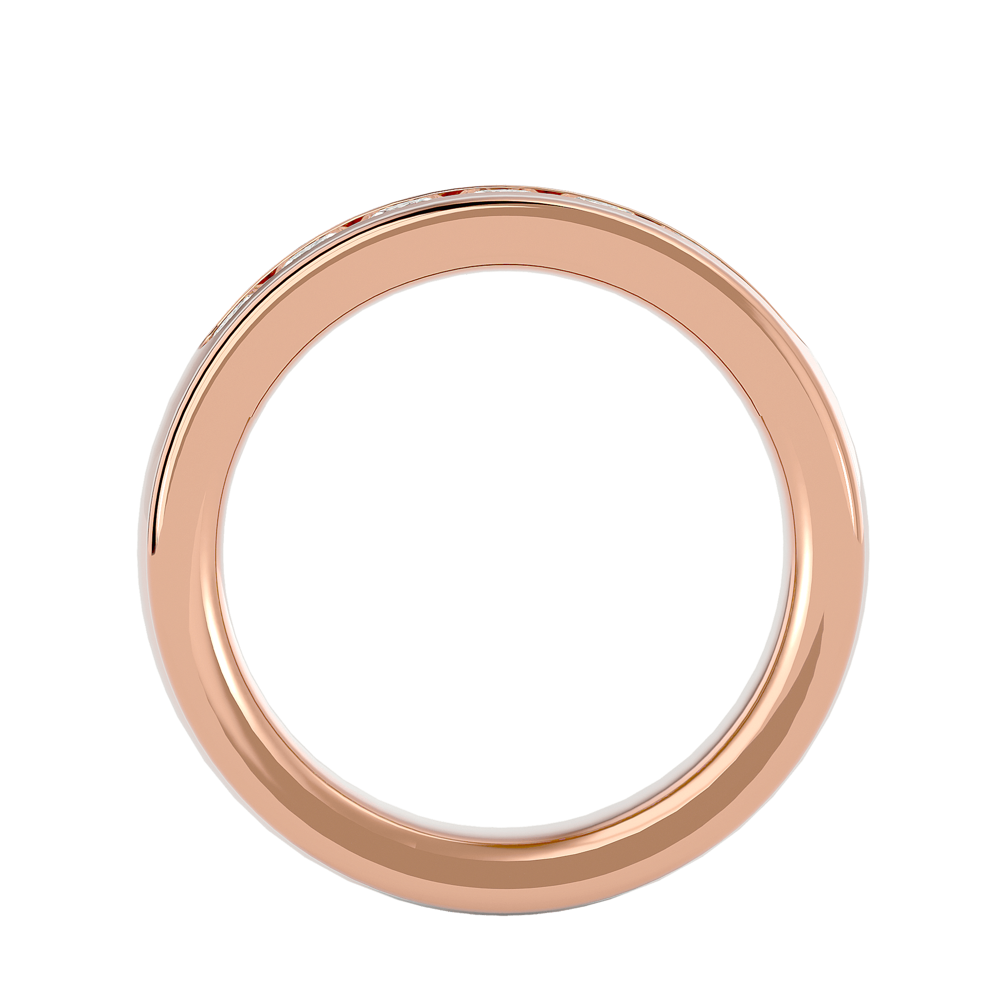 Andrew by Carat House Dubai, elegant men's ring featuring a sleek design with a polished finish, displayed on a white background.