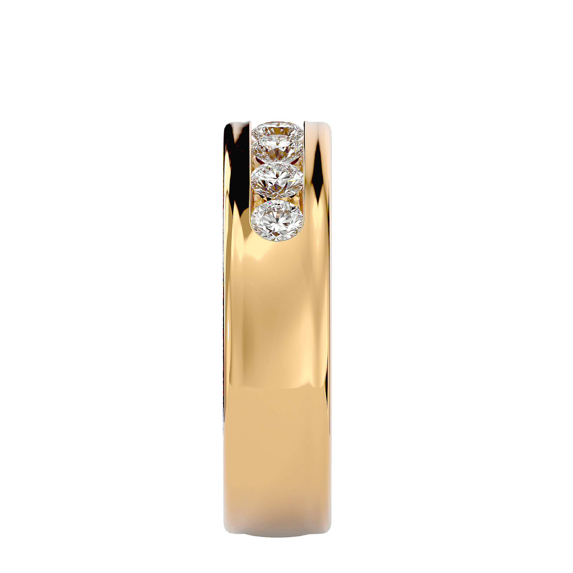 Andrew Carat House Dubai jewelry displayed on a white background, showcasing a sparkling gemstone pendant necklace.