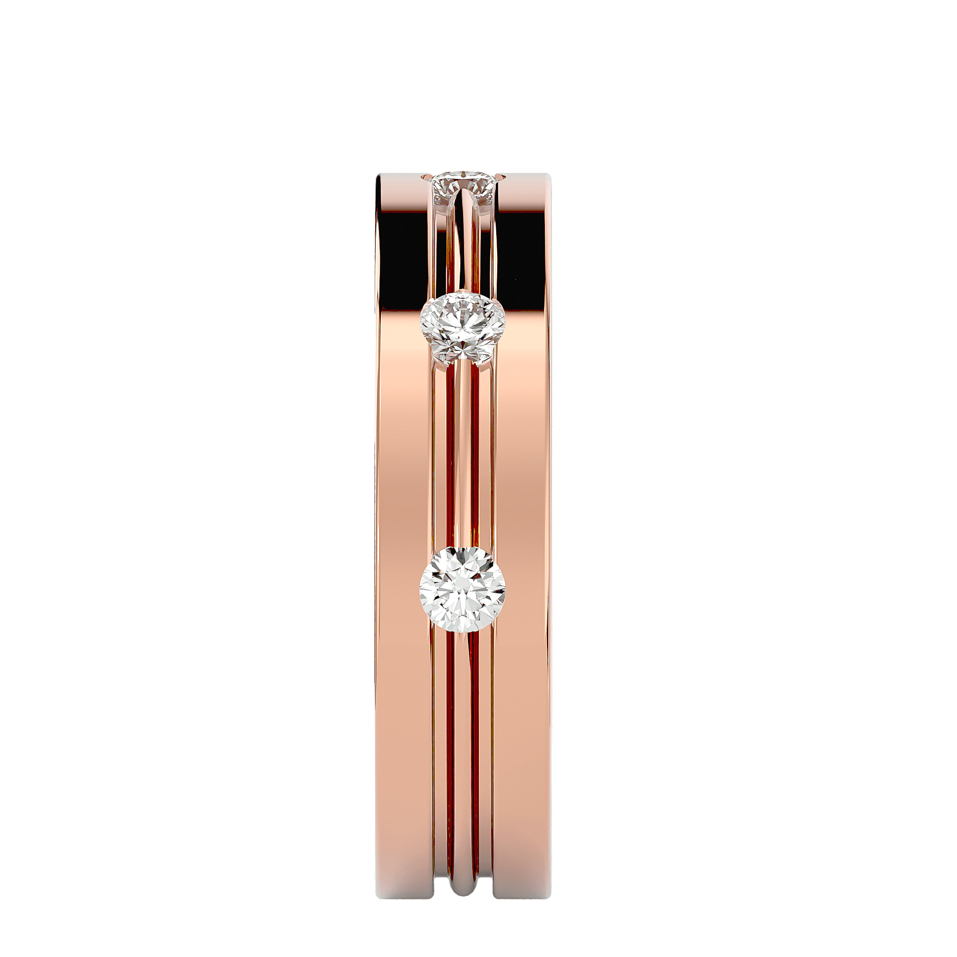 Elegant Dimitri diamond ring by Carat House Dubai featuring a sparkling central gemstone and intricate band design.
