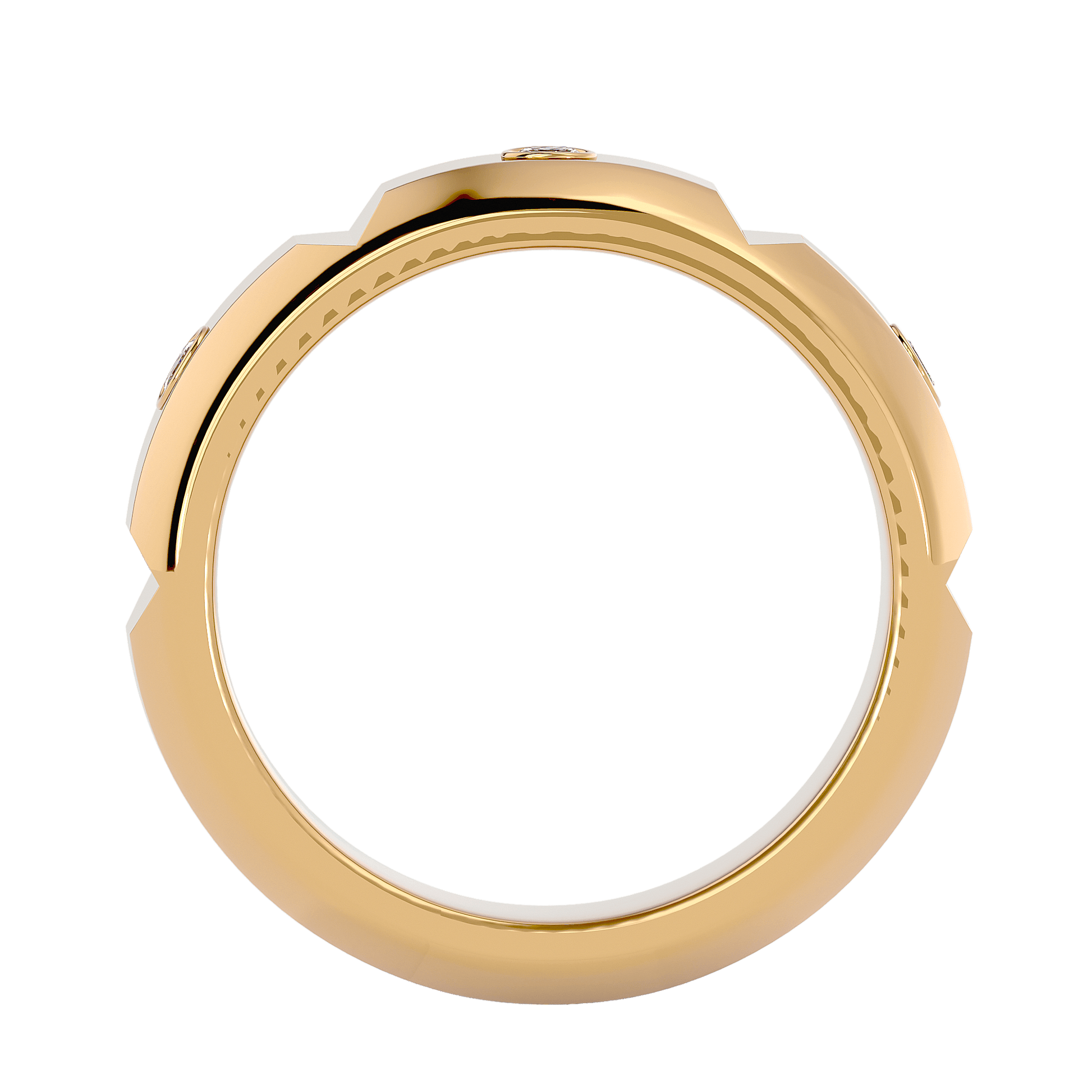 Elegant Cairo diamond ring by Carat House Dubai featuring a sparkling center stone and intricate band design.