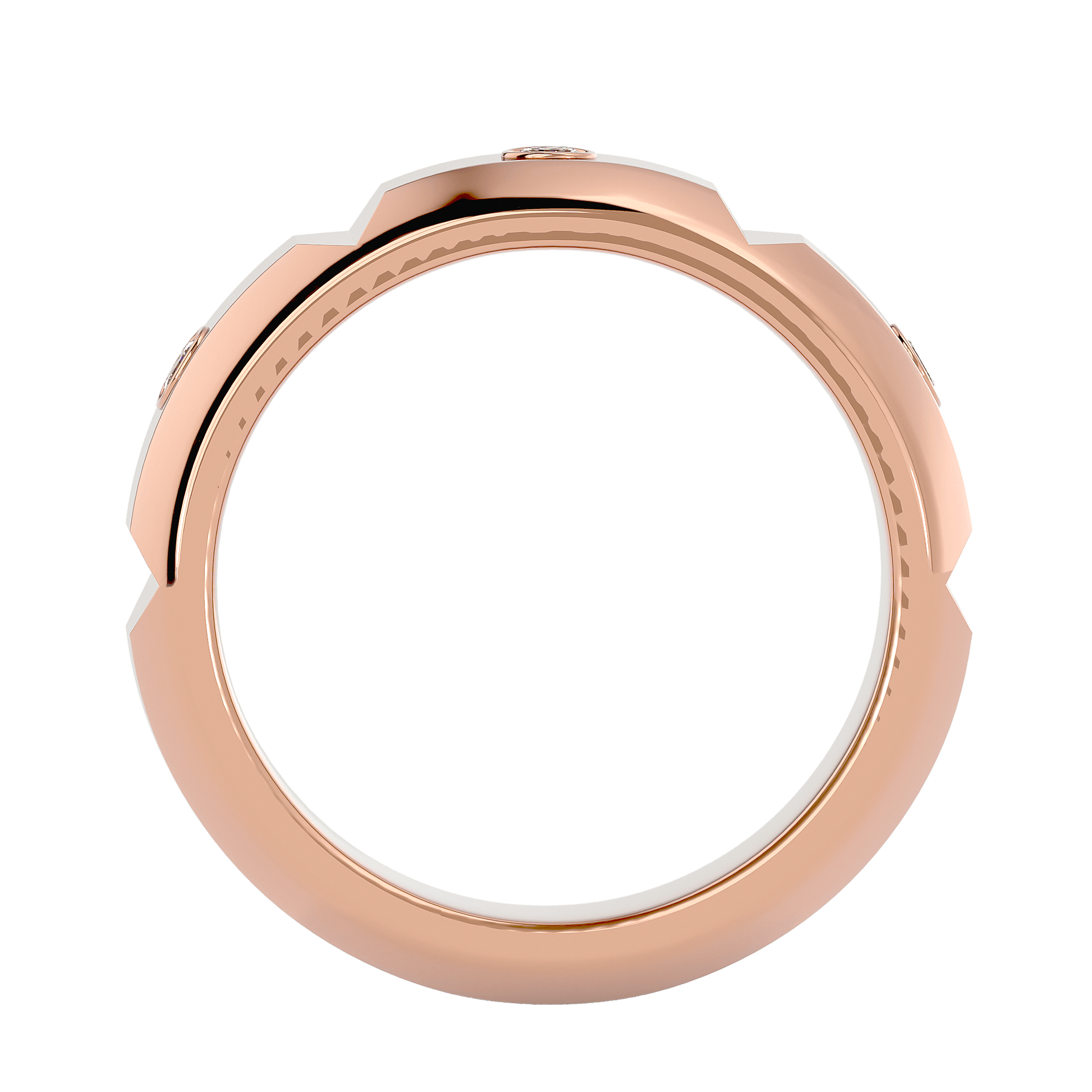 Elegant Cairo diamond ring by Carat House Dubai featuring a sparkling central diamond and intricate band design.
