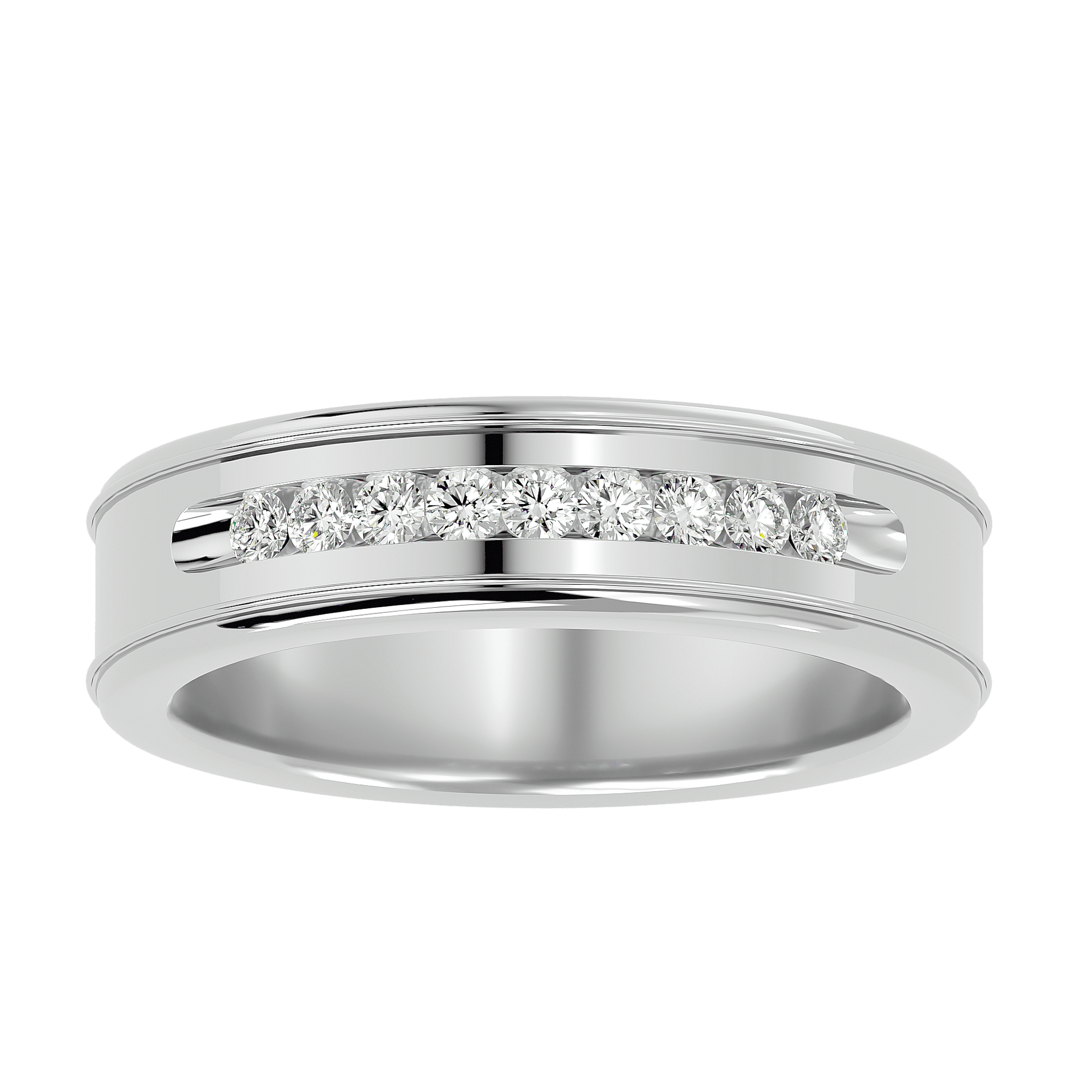 Elegant diamond ring named Angelo by Carat House Dubai with intricate design and sparkling gemstones.