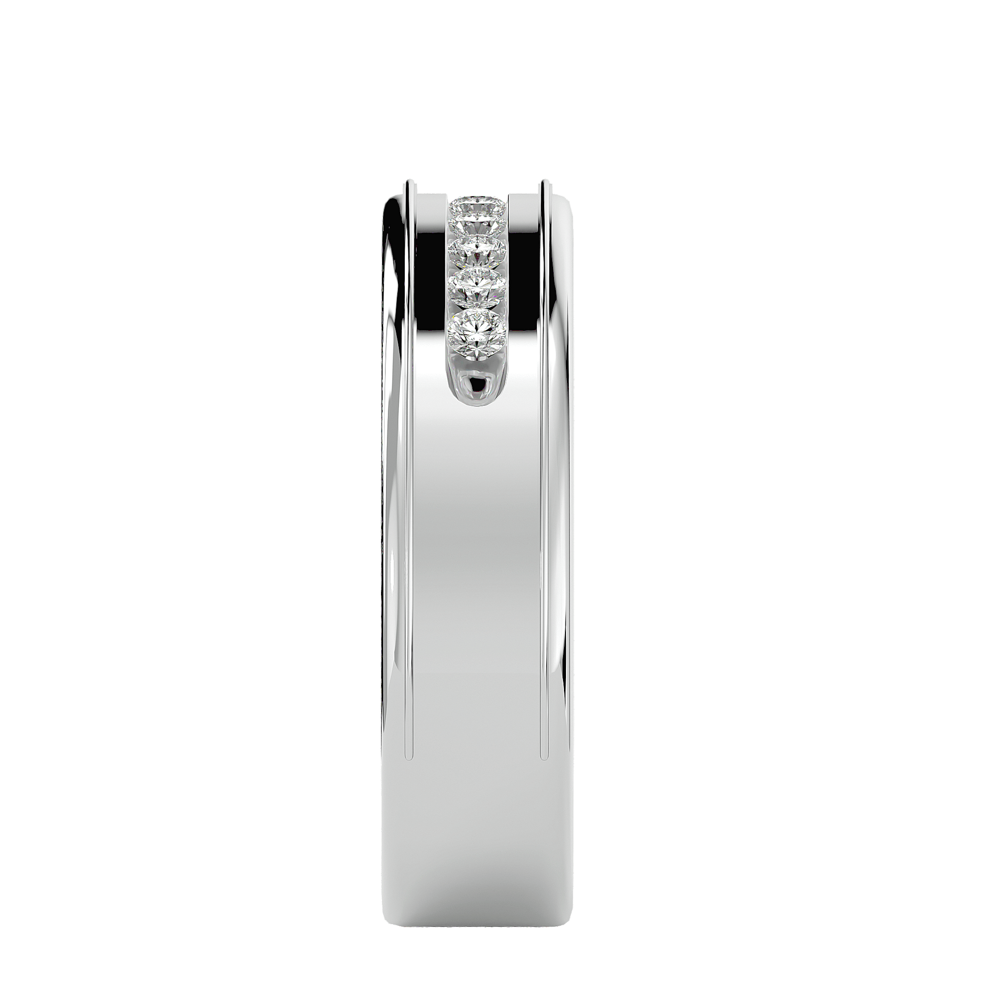 Elegant Angelo ring by Carat House Dubai featuring a sparkling gemstone and intricate band design.