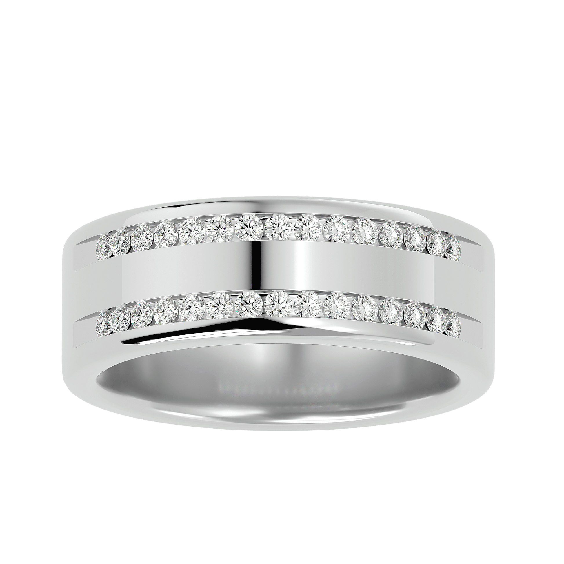 Carat House Dubai Rami jewelry piece with intricate design and silver finish, showcasing detailed craftsmanship and elegant style.