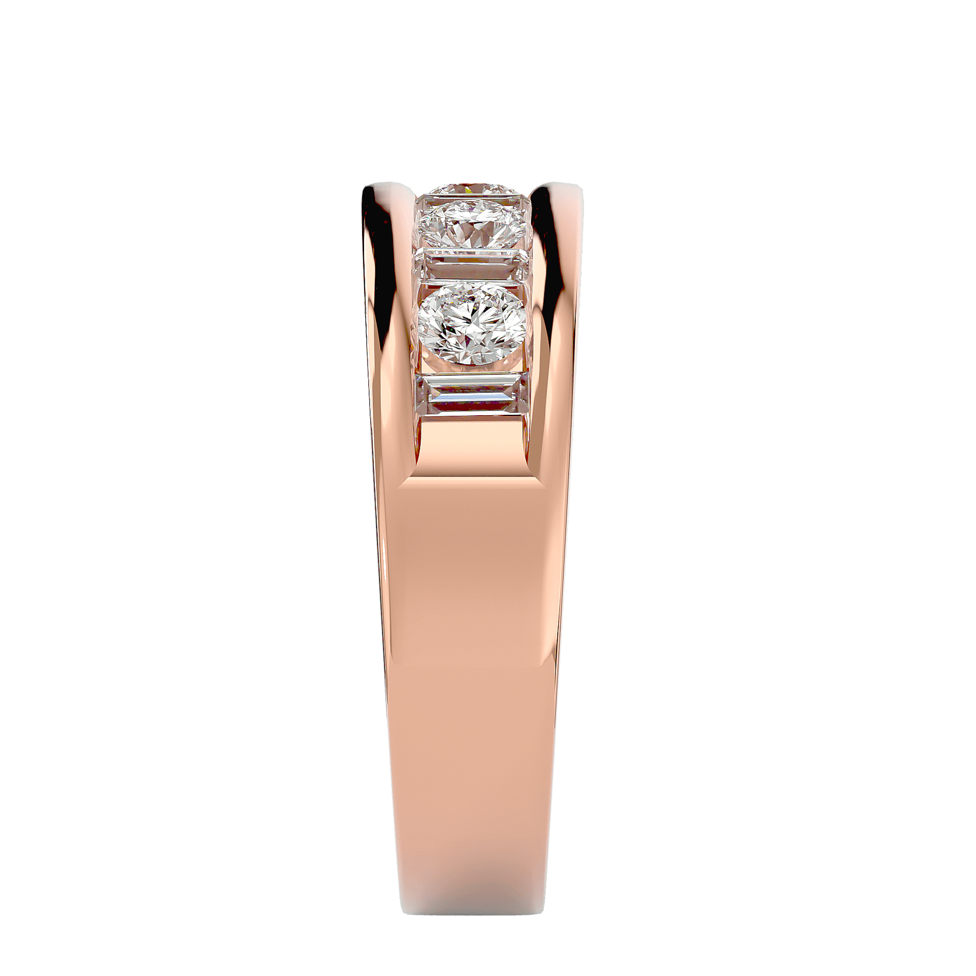 Elegant Cyrus diamond ring by Carat House Dubai featuring a sparkling central gemstone and intricate band design.