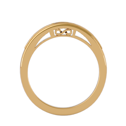 Elisa – 1/3 Channel-Set  Princess Band with Filigree Detailing