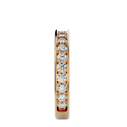 Luciana – The Channel-Set Shared Prong Eternity Band