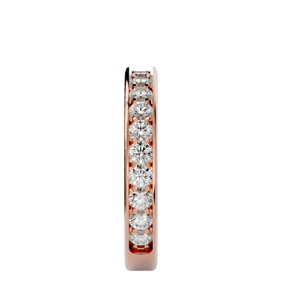 Luciana – The Channel-Set Shared Prong Eternity Band