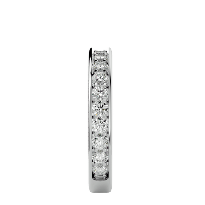Luciana – The Channel-Set Shared Prong Eternity Band