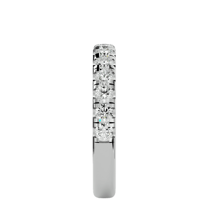 Marina- The Half Pavé Diamond Band