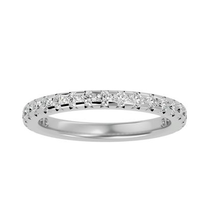 Renata – 3/4 Pavé Eternity Diamond Band