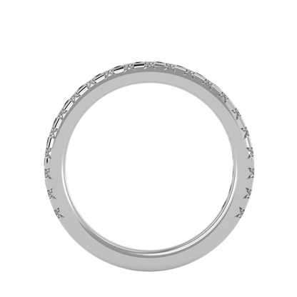 Renata – 3/4 Pavé Eternity Diamond Band