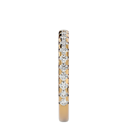 Renata – 3/4 Pavé Eternity Diamond Band