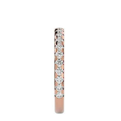 Renata – 3/4 Pavé Eternity Diamond Band