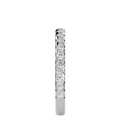 Renata – 3/4 Pavé Eternity Diamond Band