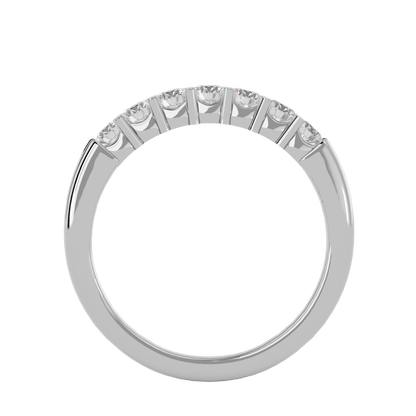 Alba – Seven-Stone U-Prong Diamond Band