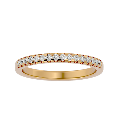 Soraya– 1/3 Pavé Eternity Diamond Band