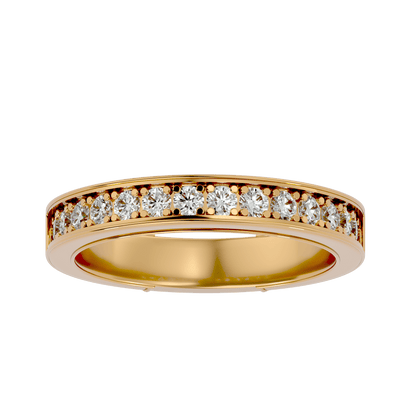 Haven– The Channel-Set Shared Prong Eternity Band