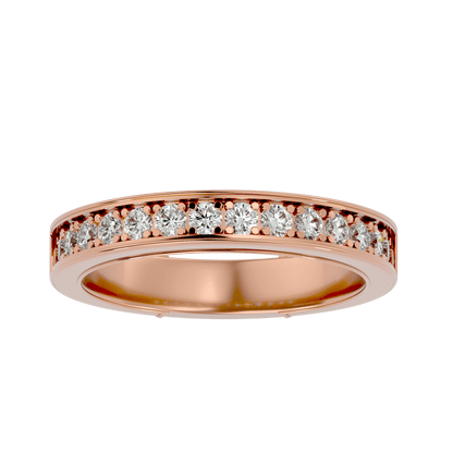 Haven– The Channel-Set Shared Prong Eternity Band