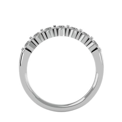Kiera – Seven-Stone Bar Set Diamond Band