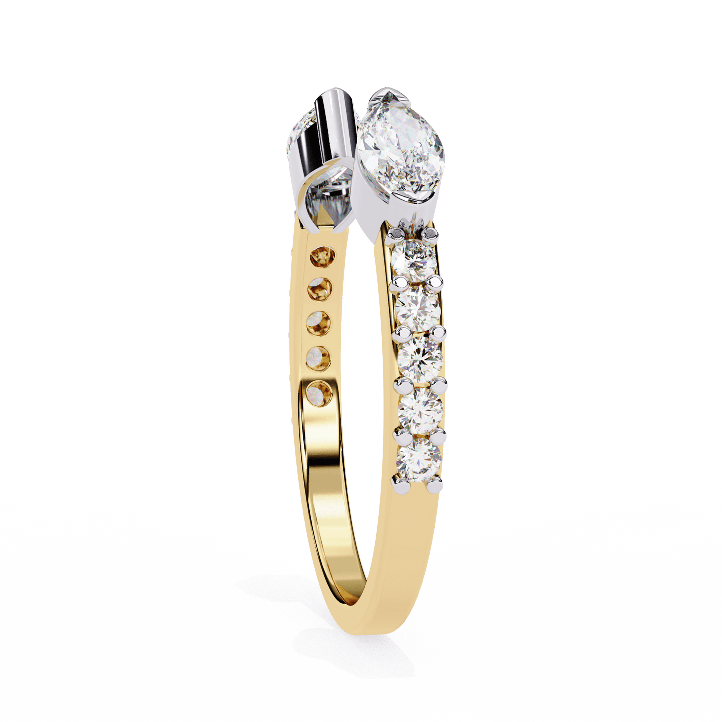 Leonie – Open Marquise Diamond Band